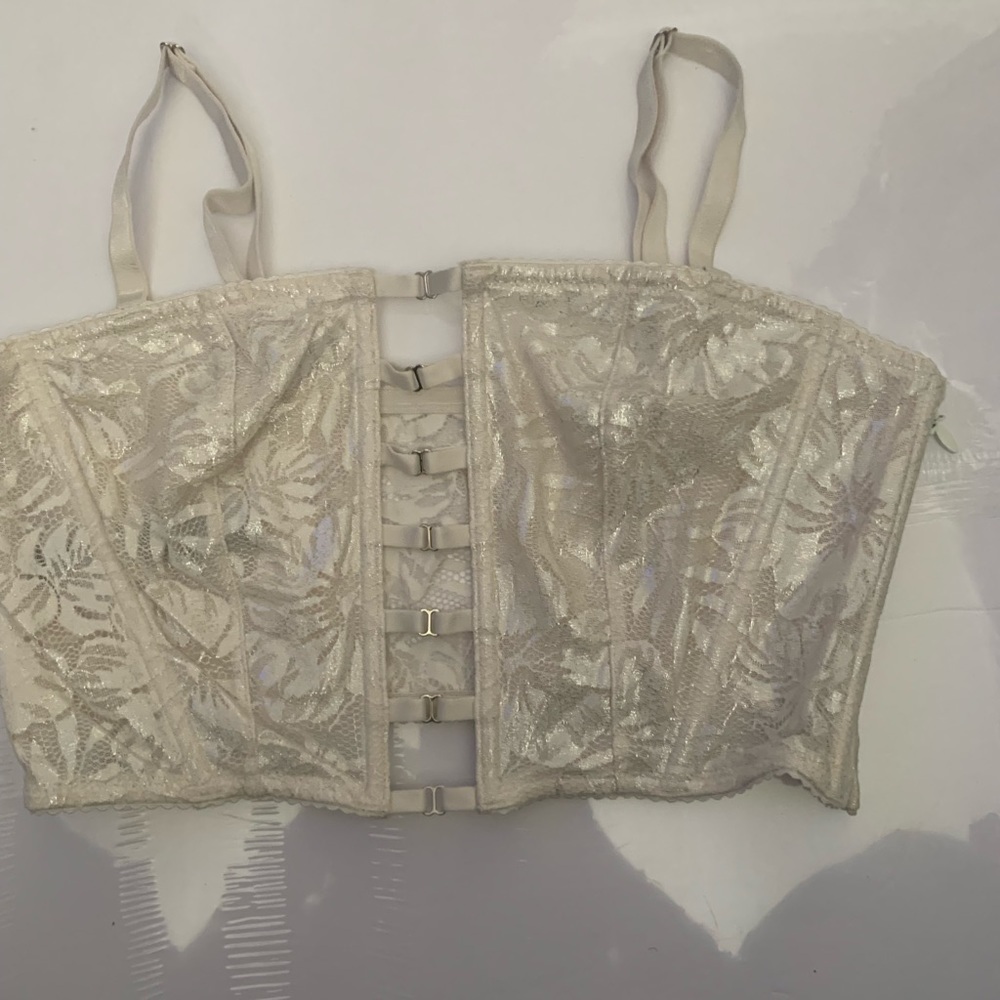 Victoria secret lace crop top